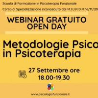 Metodologie psicocorporee in Psicoterapia