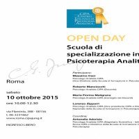 Open Day CIPA - Scuola di specializzazione in Psicoterapia Analitica