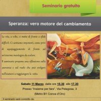 Speranza: vero motore del cambiamento