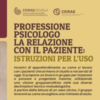 Professione psicologo la relazione con il paziente: istruzioni per l'uso