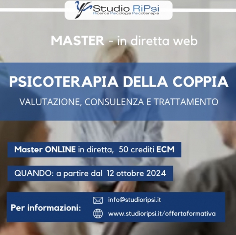 Psicoterapia della coppia: valutazione, consulenza e trattamento