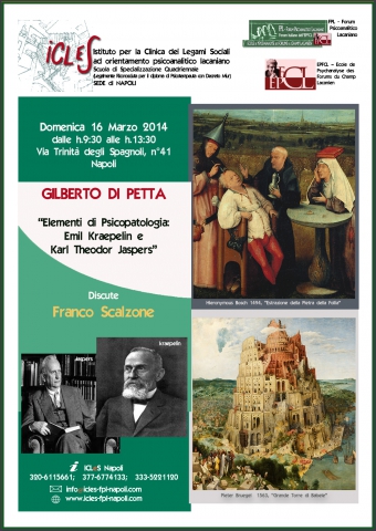 Elementi di Psicopatologia: Emil Kraepelin e Karl Theodor Jaspers