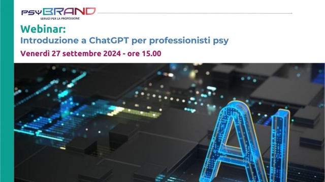 Introduzione a ChatGPT per professionisti psy