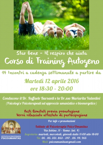 Corso di Training autogeno