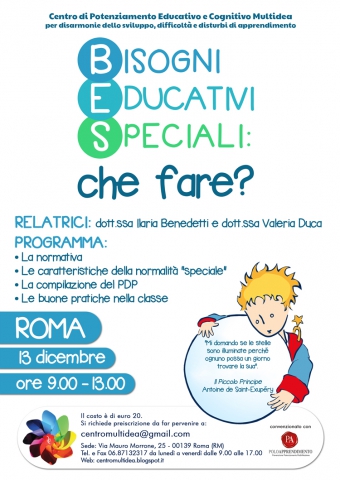 Bisogni Educativi Speciali: che fare?