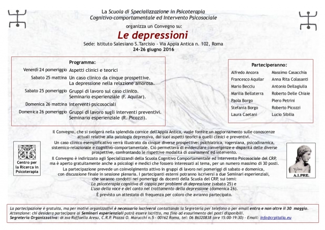 Le depressioni