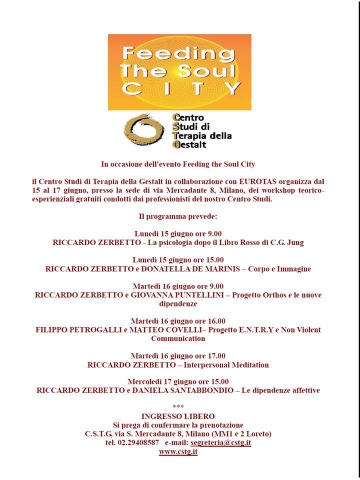 Feeding the soul city presso CSTG