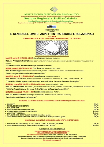 Il senso del limite aspetti intrapsichici e relazionali