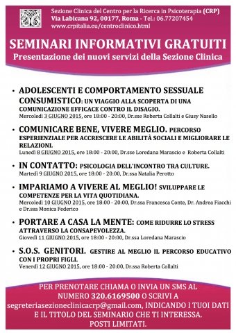 Seminari Informativi